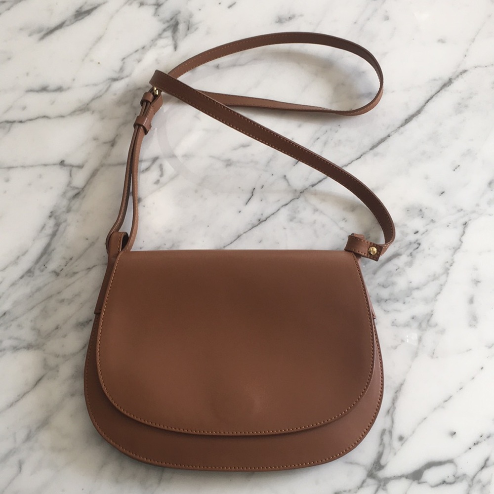 Otte New York Greenwich Saddle Bag in brown